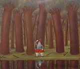 Fernando Paintings - El Conquistador by Fernando Botero